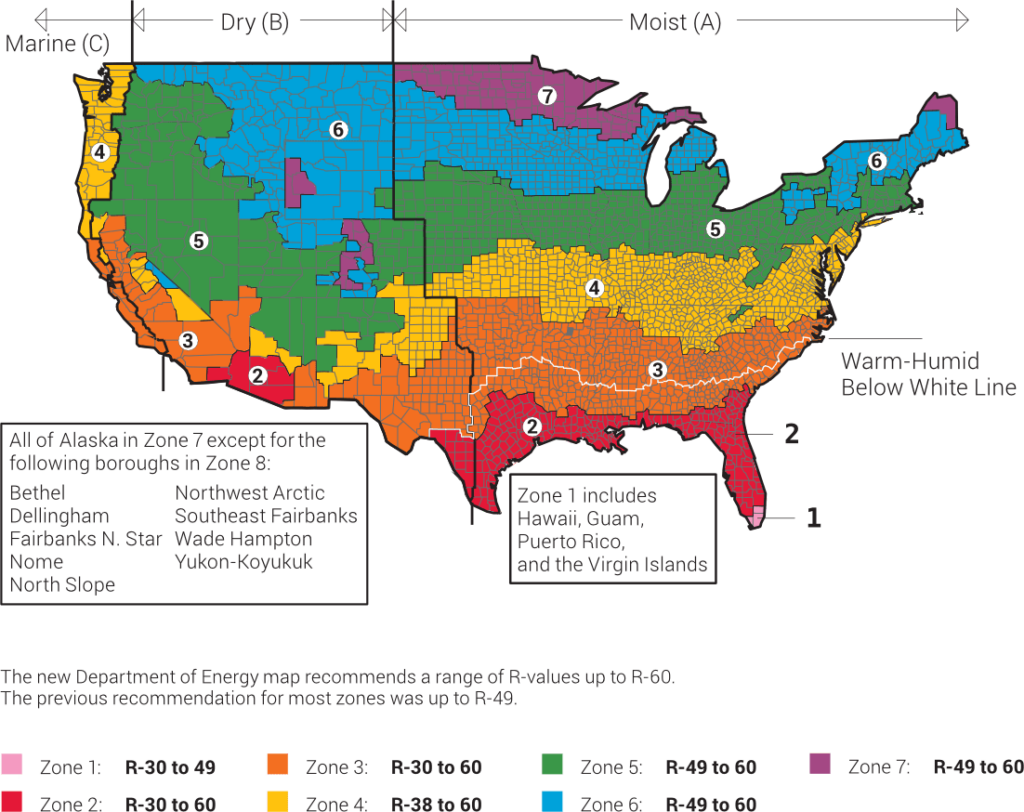 R-Rating Zones in the US